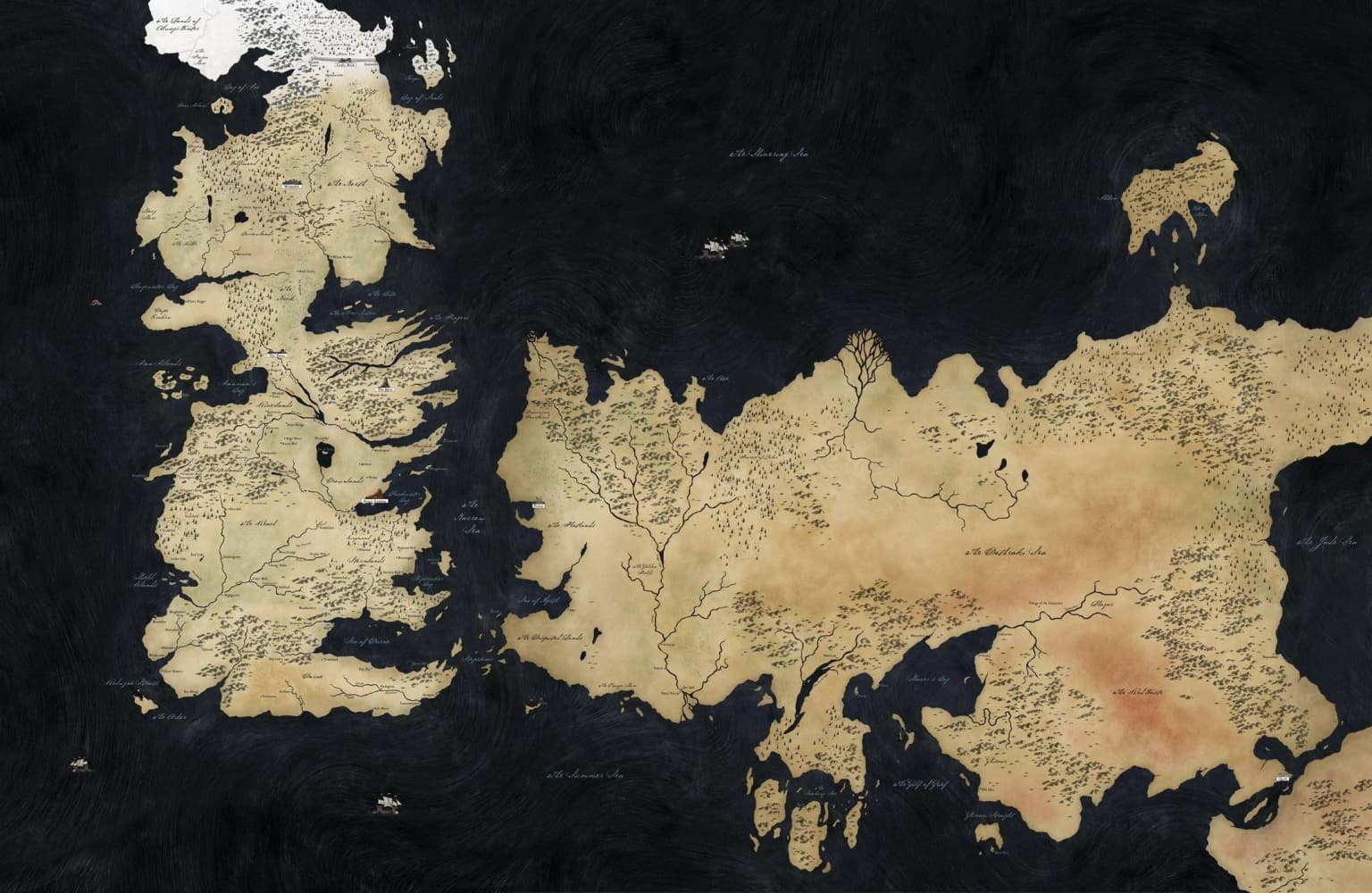 Map of Westeros
